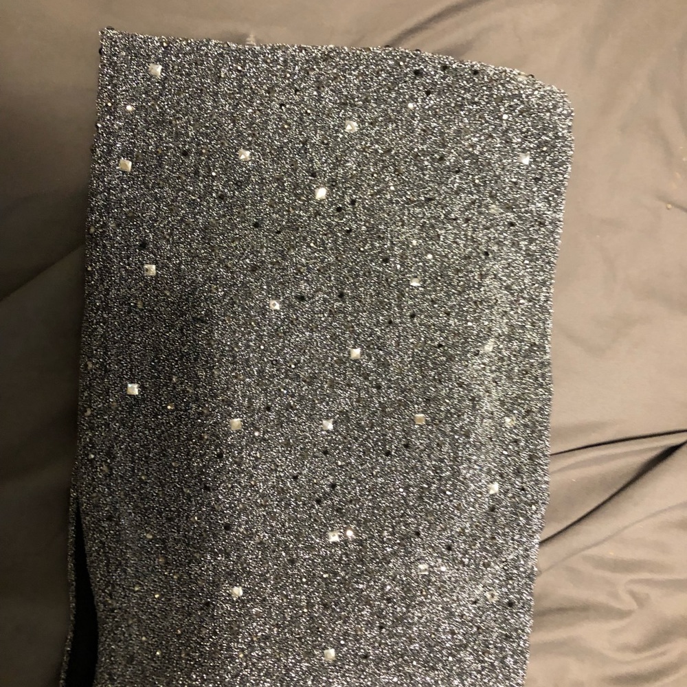 Windsor silver tube top